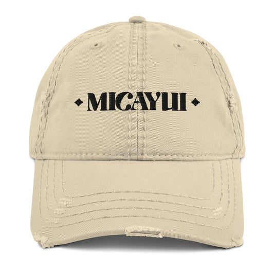 MICA YUI - Distressed Hat