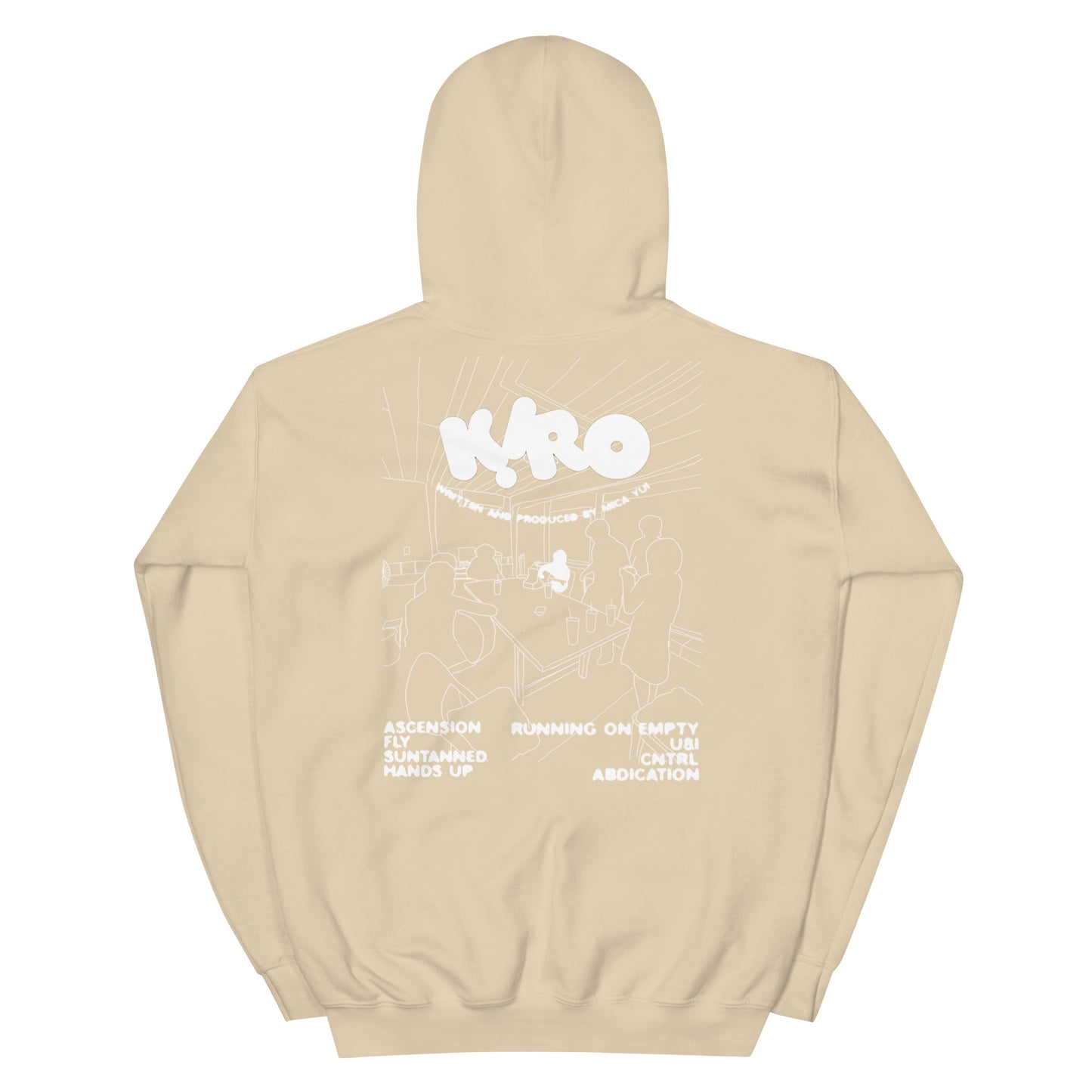 mica yui - KIRO Album Cover Hoodie